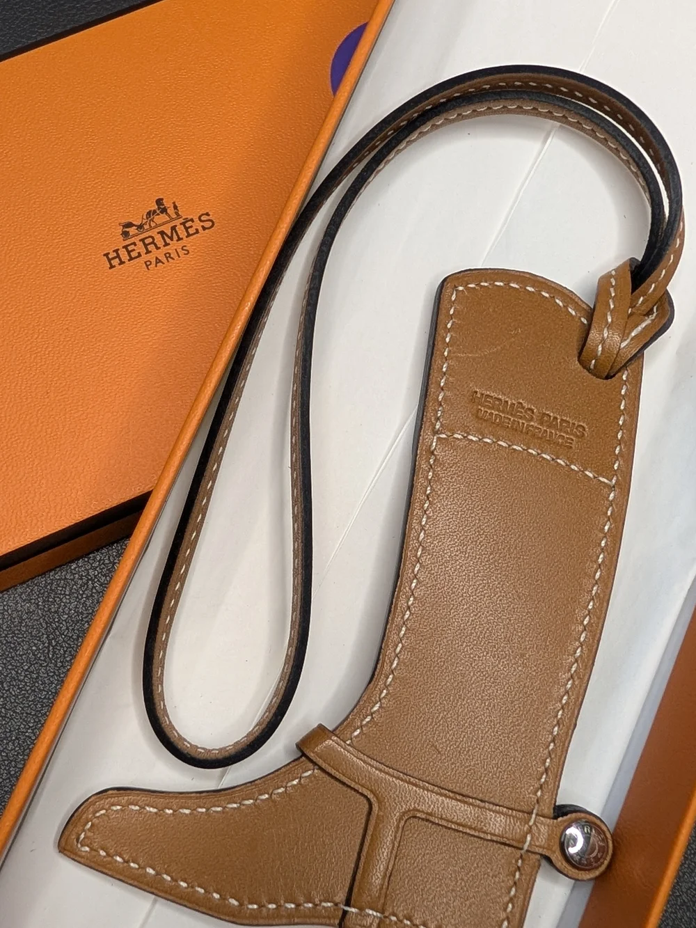 Hermes Paddock Boot Bag Charm